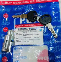 STEERING LOCK WITH KEY (NEW)  B001561