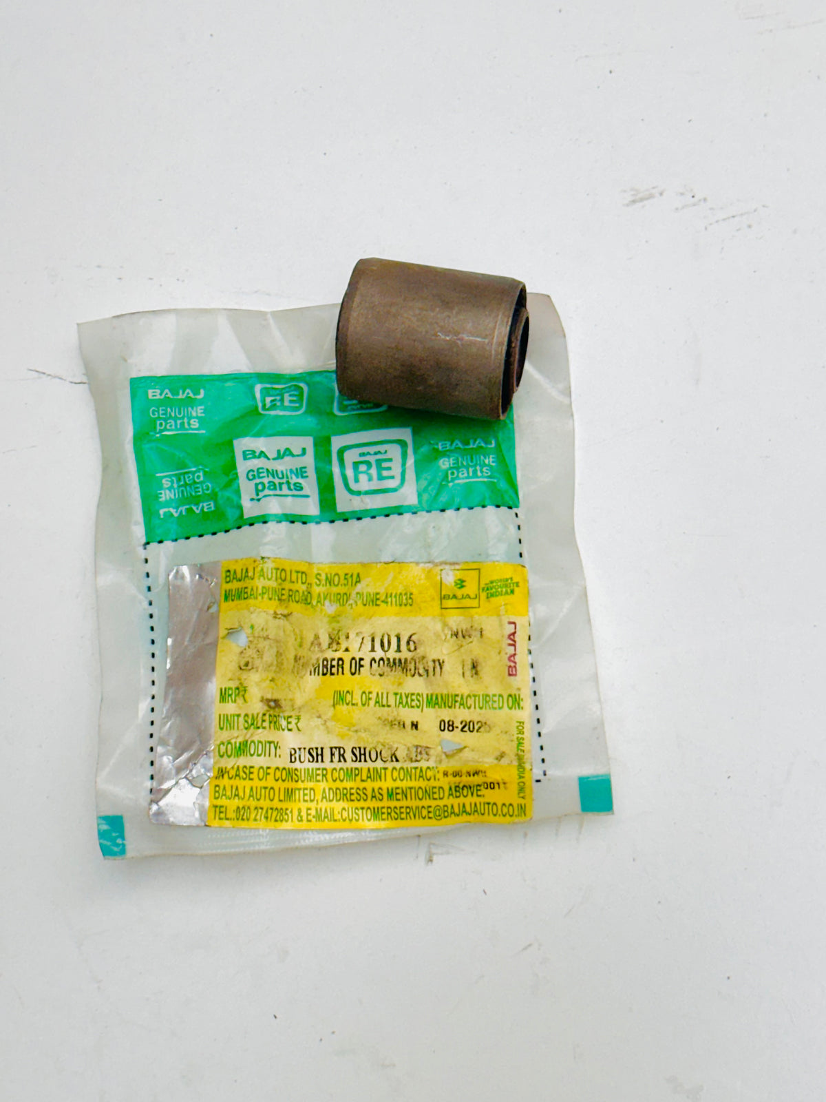 FRONT SHOCK BUSH BAJAJ RE
