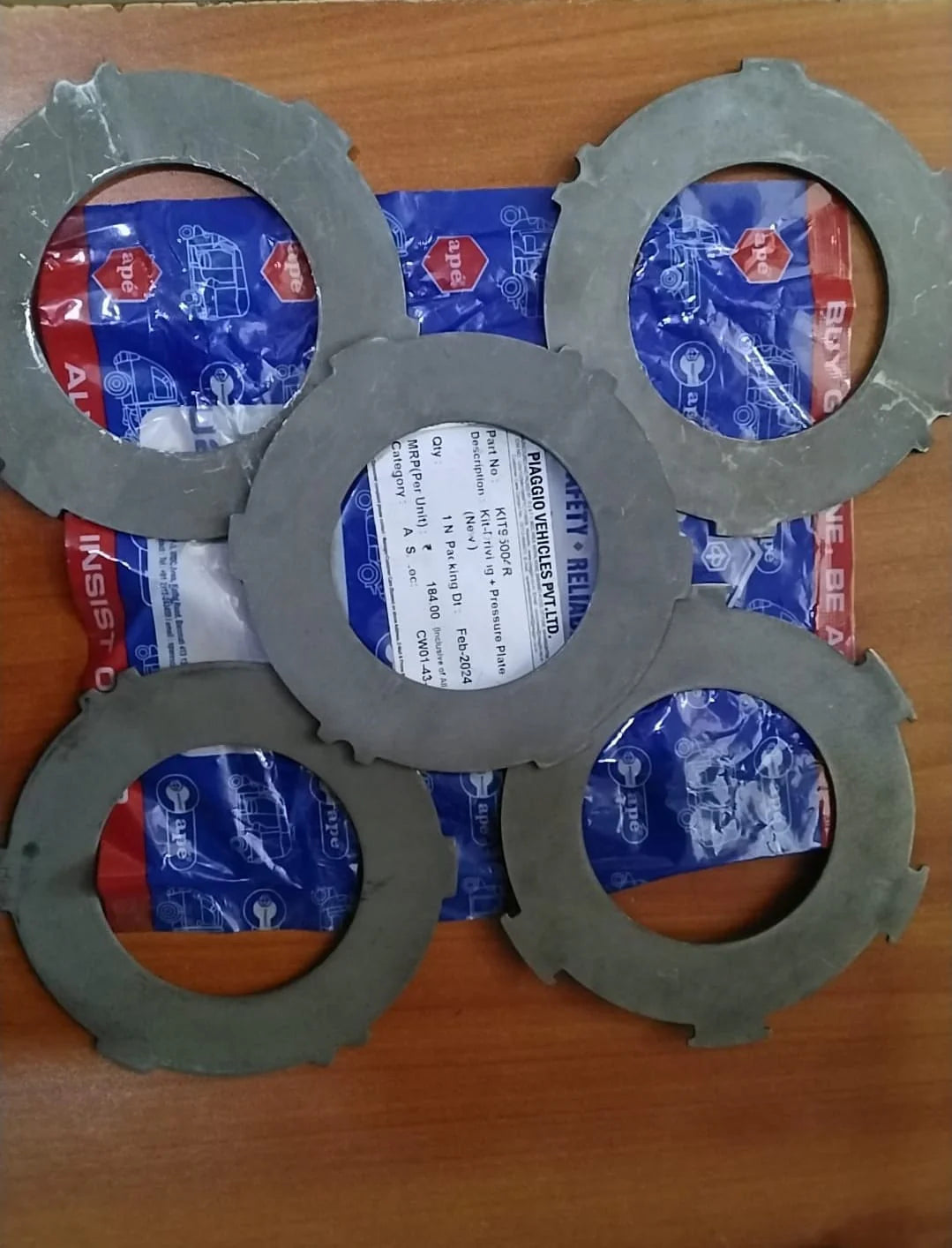 DRIVING PLATE +PRESSUREPLATE KIT95004R