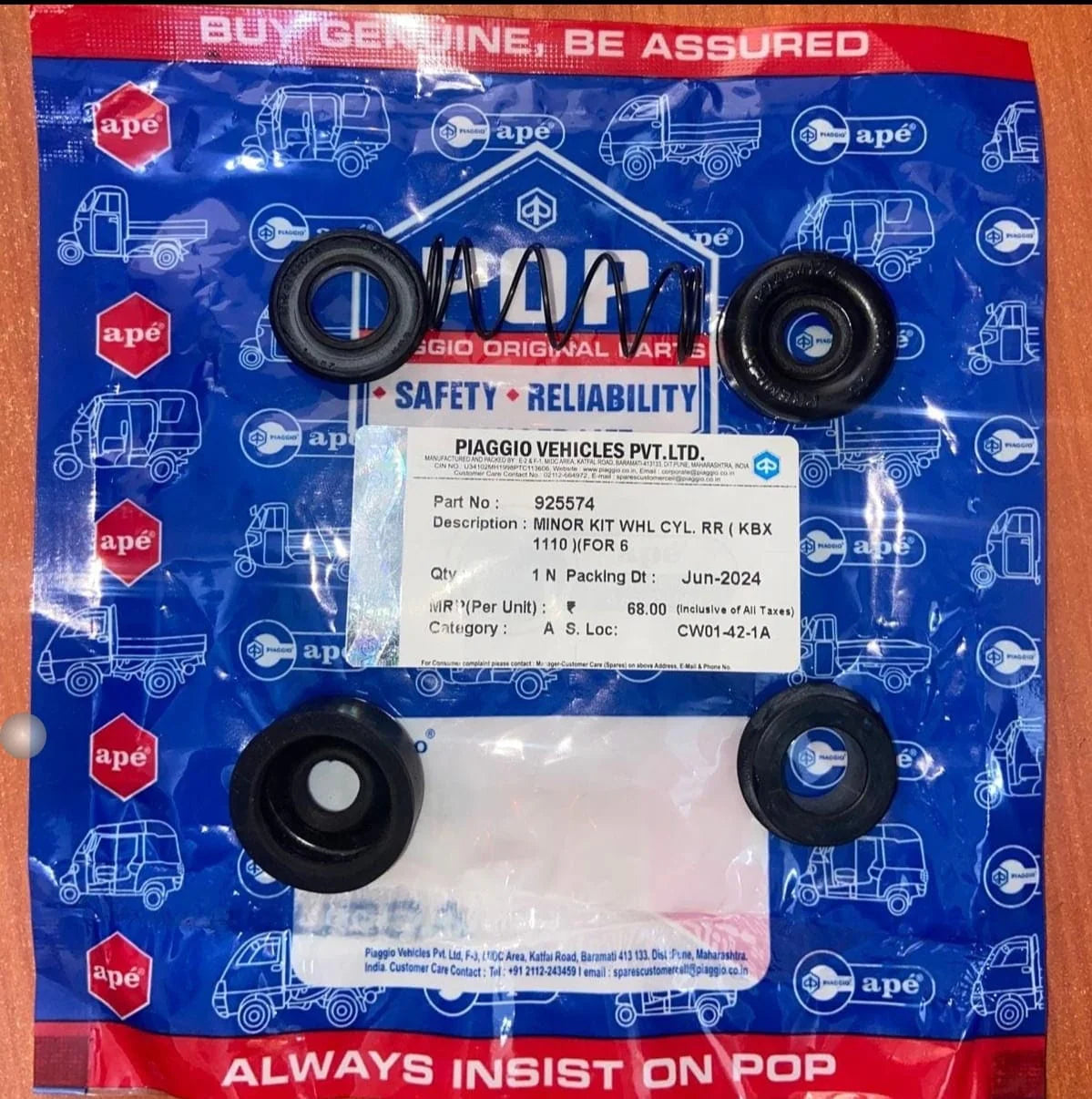 Minor Kit Whl Cyl 925574