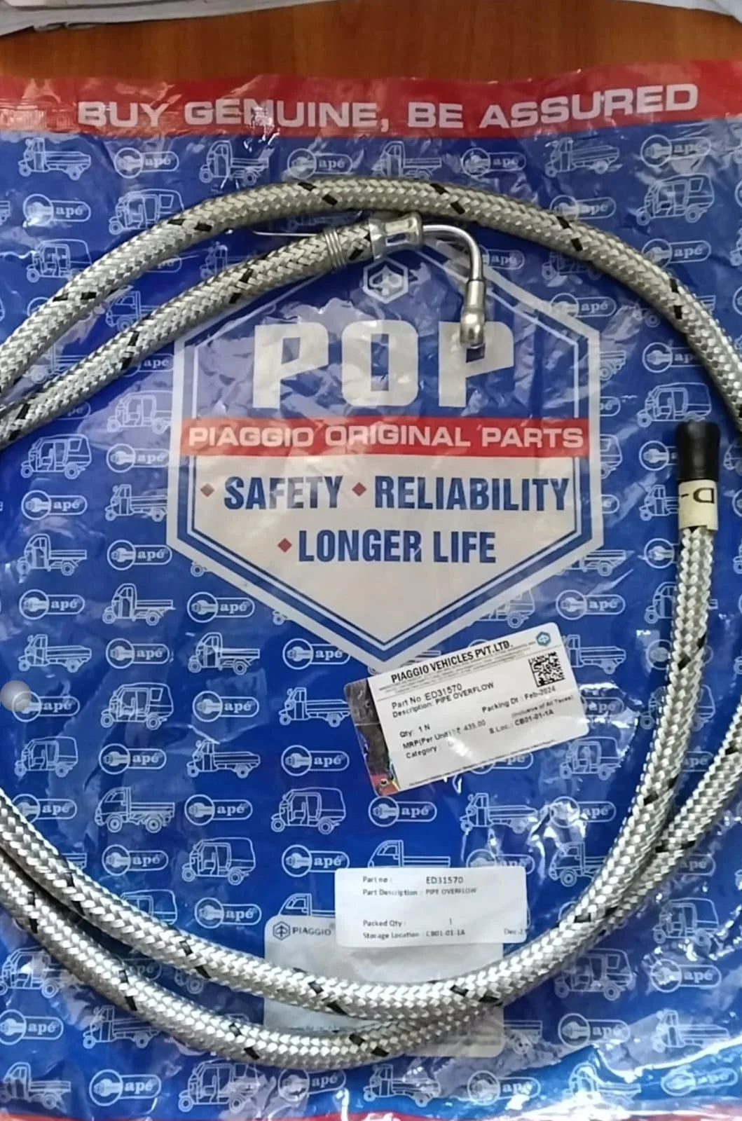PIPE COVER FLOW ED31570