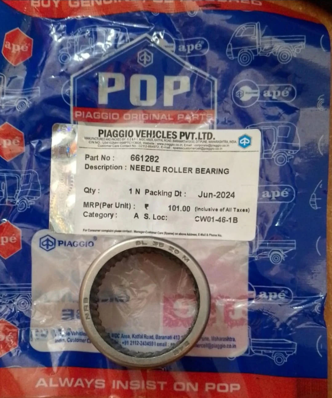 NEEDLE ROLLER BEARING 661282
