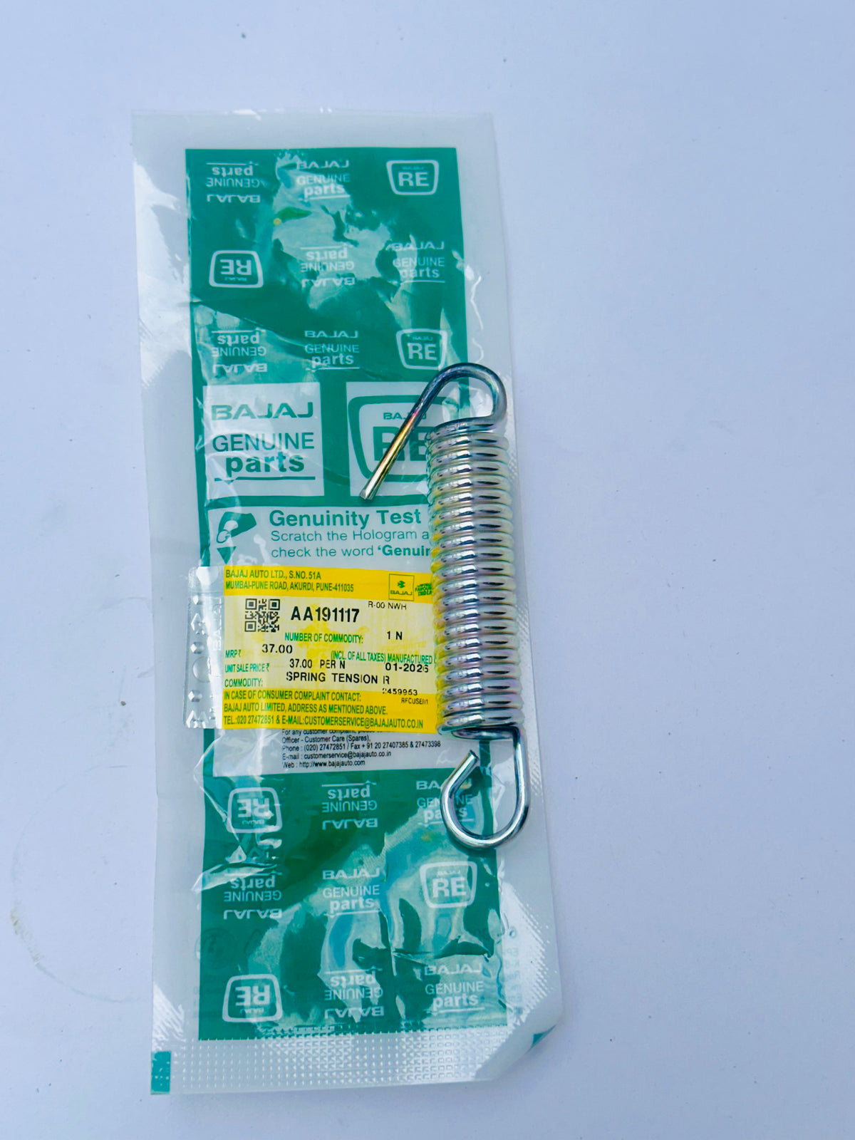 BAJAJ REVERSE SPRING JAA191117