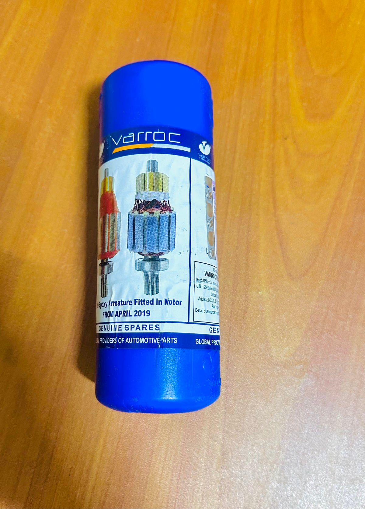 VARROC ARMATURE BLUE  VARROC
