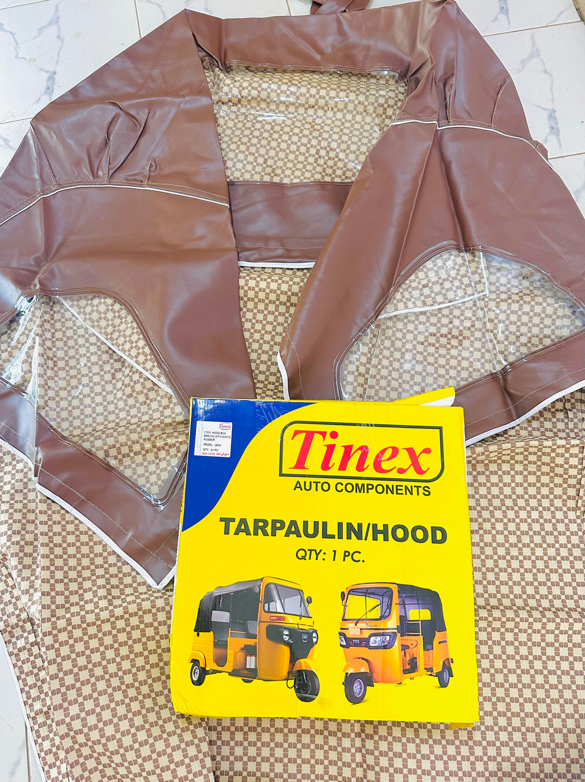 HOOD NEW MODEL BROWN BS6 TINEX