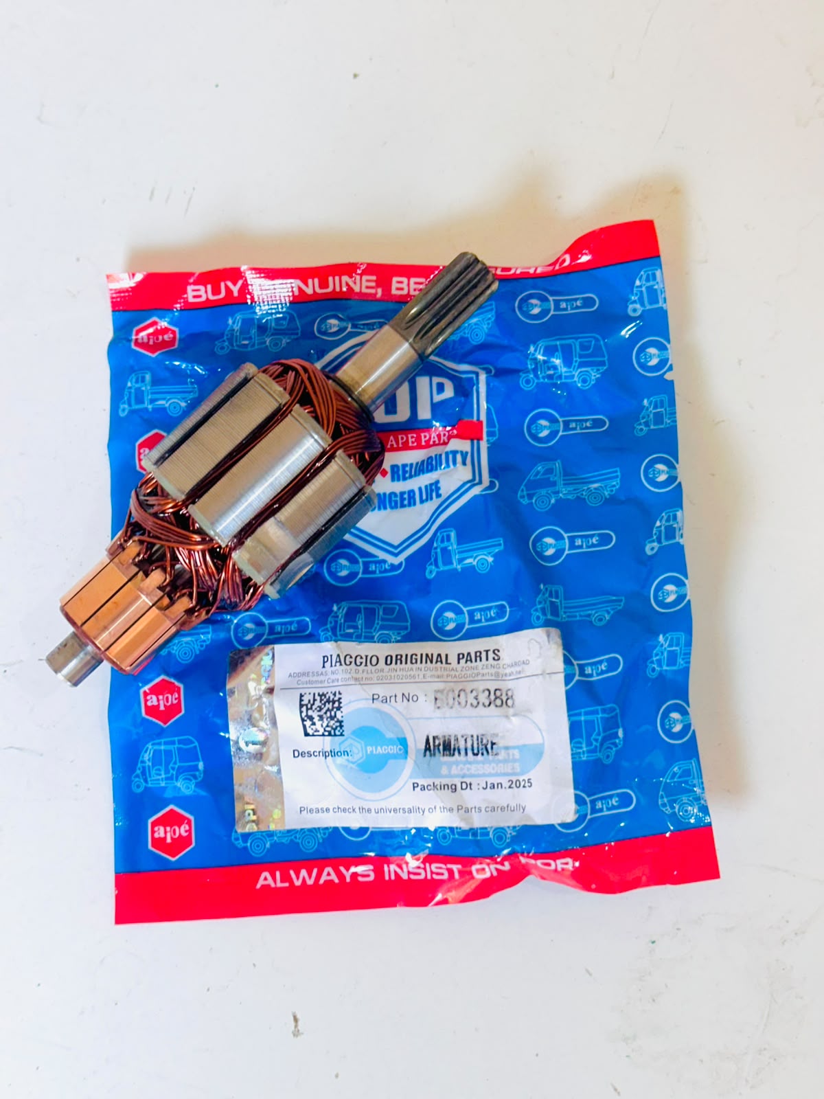 ARMATURE POP B003388